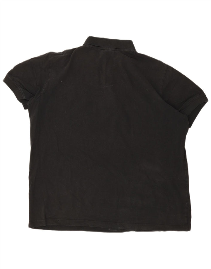 KAPPA Polo Hombre 2XL Algodón Negro