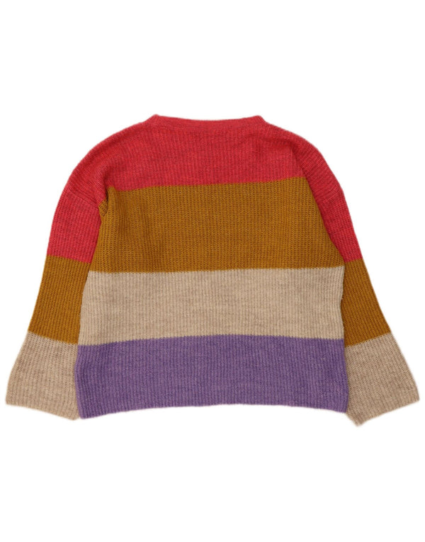 Marks & Spencer Jersey con Cuello Barco para Mujer UK 40 Mediano Multicolor