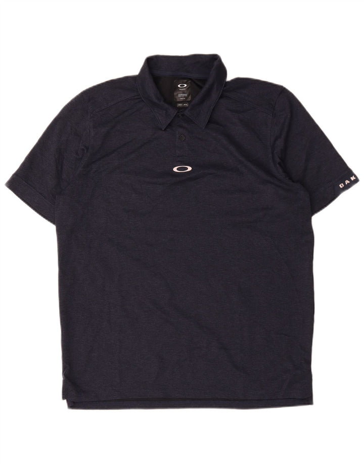 Oakley Polo De Corte Regular Para Hombre Grande Azul Marino
