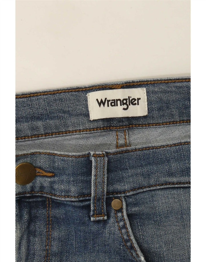 Wrangler Vaqueros ajustados para hombre W34 L31 Azul