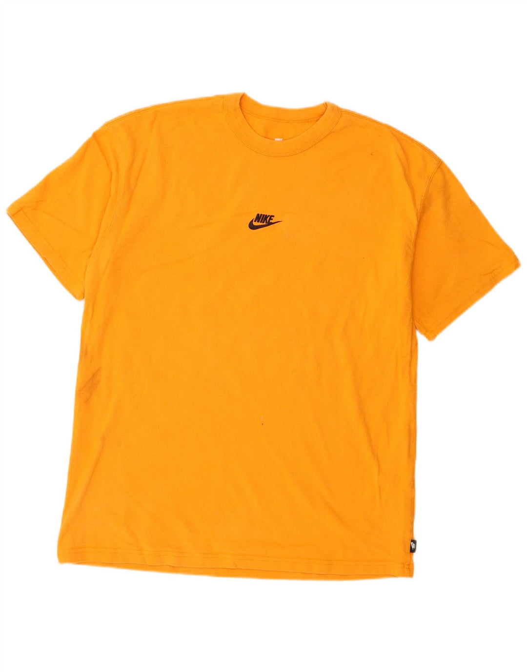 Nike - Camiseta holgada para hombre, color naranja medio, algodón