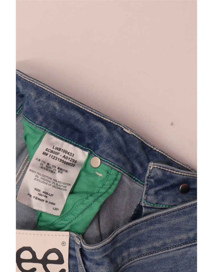 Jeans Ajustados Lee Mujer W29 L27 Algodón Azul