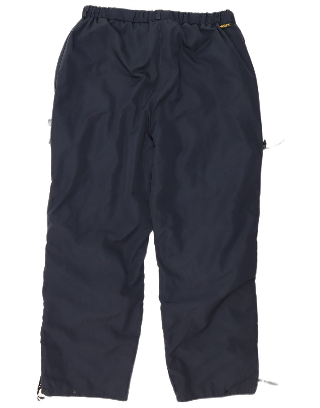 Pantalón de chándal vintage para hombre XL Poliéster azul marino