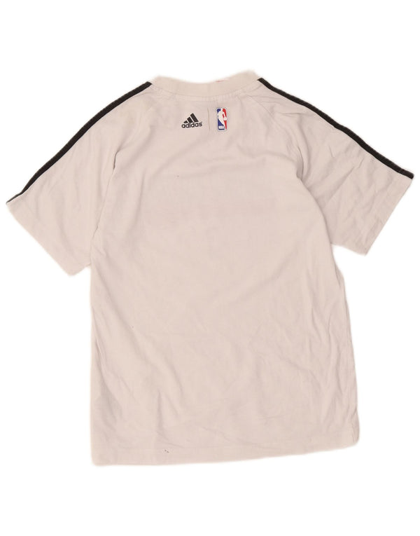 Adidas Camiseta gráfica para niño 13-14 años Blanco