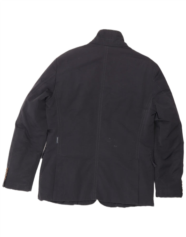 Moncler Chaqueta Acolchada Hombre Talla 4 XL Poliéster Azul Marino