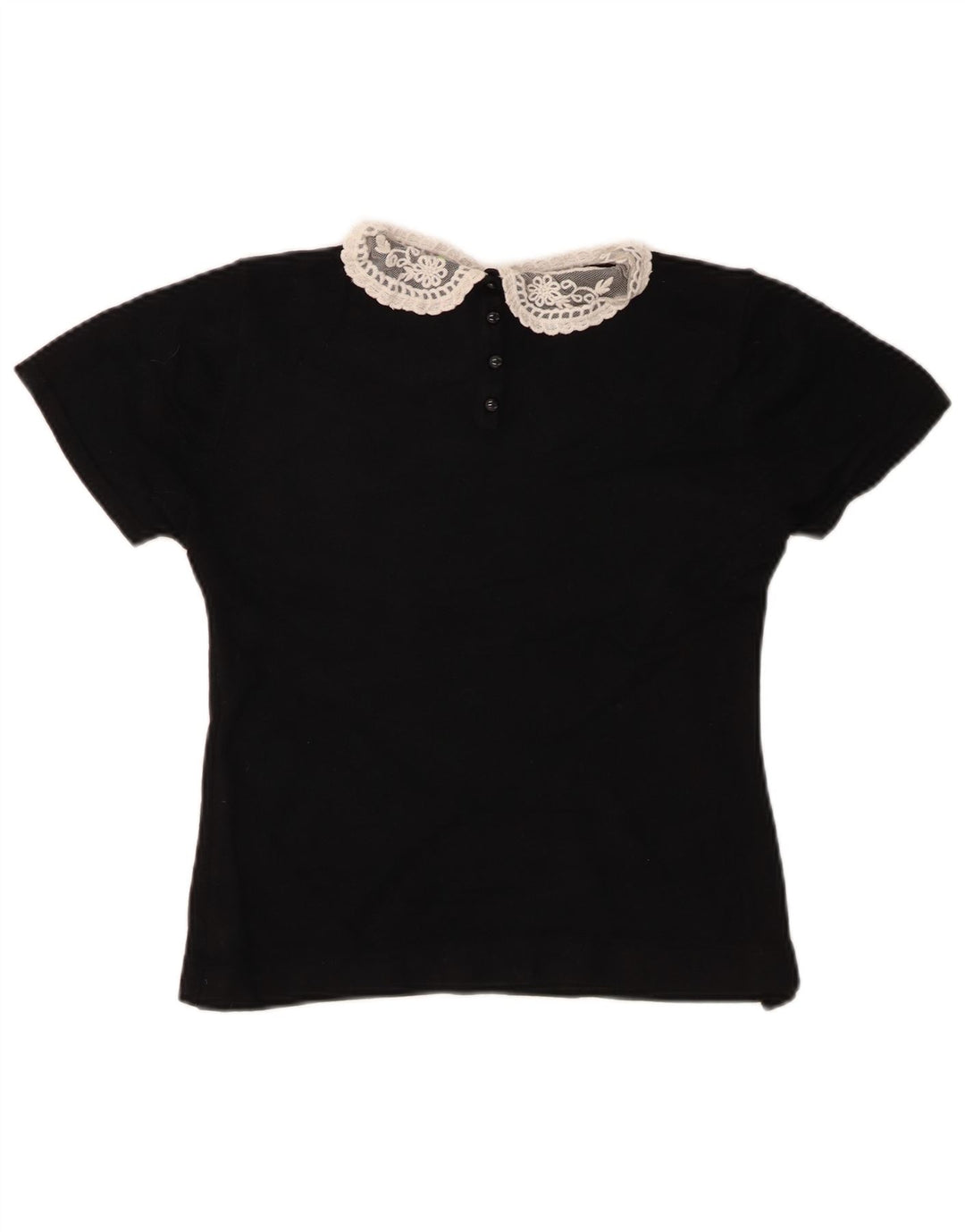 Marks & Spencer - Blusa corta para mujer (talla 40), color negro