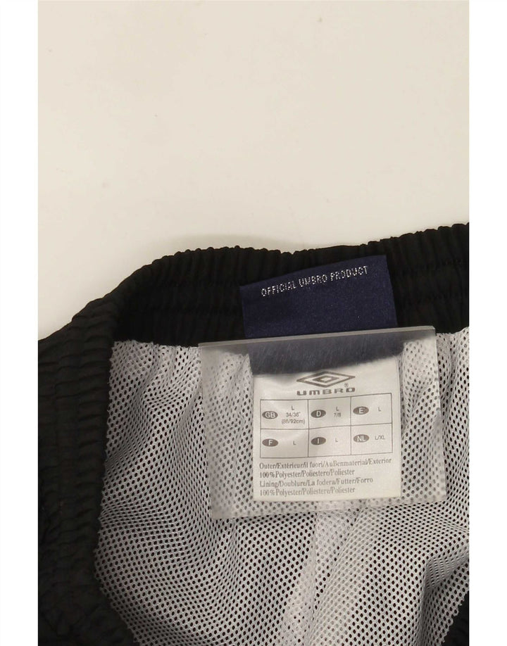 Umbro Pantalón De Chándal Para Hombre Joggers Large Negro Poliéster