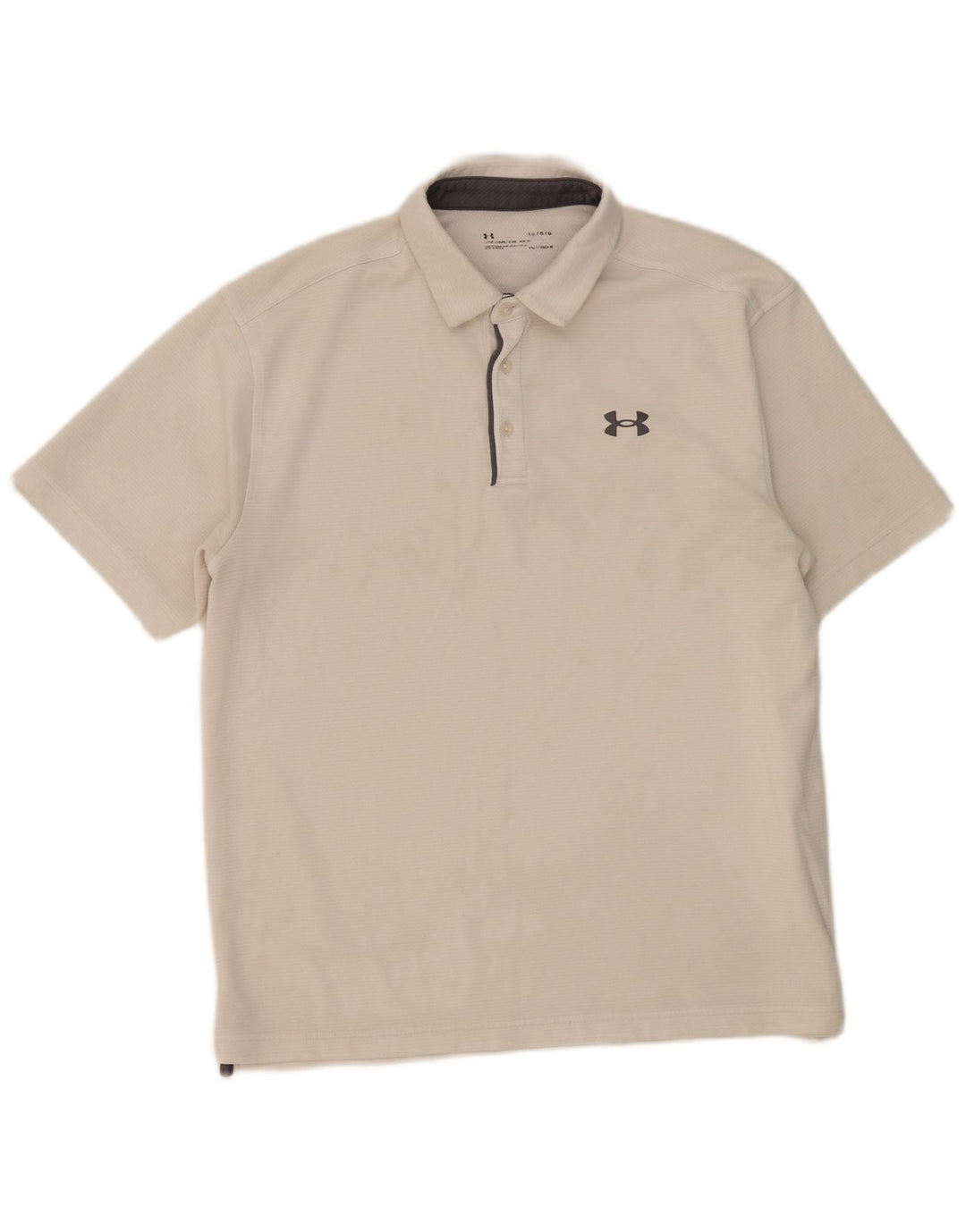 Polo Under Armour Hombre Grande Poliéster Blanco Deportivo