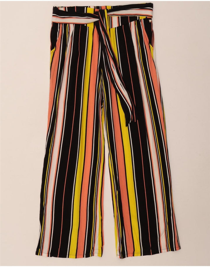 Guess Pantalones Casuales para Mujer UK 12 Medium W32 L30 Rayas Multicolor