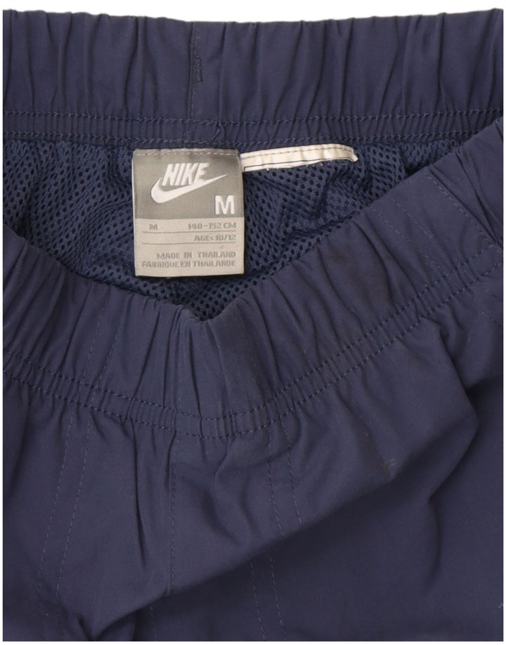 NIKE Pantalones capri para niños de 10 a 11 años, tamaño mediano, azul marino