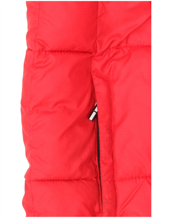 Columbia Chaqueta acolchada para niño 14-15 años Grande Rojo Colorblock Poliéster