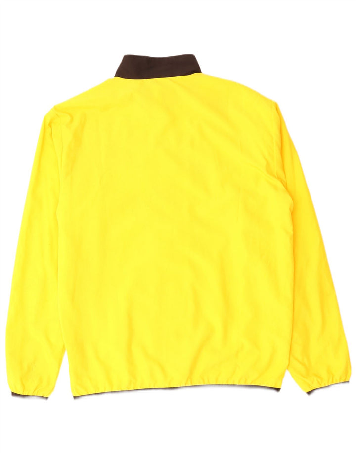 Puma Chaqueta Top De Chándal Para Hombre Poliéster Color Block Amarillo Medio
