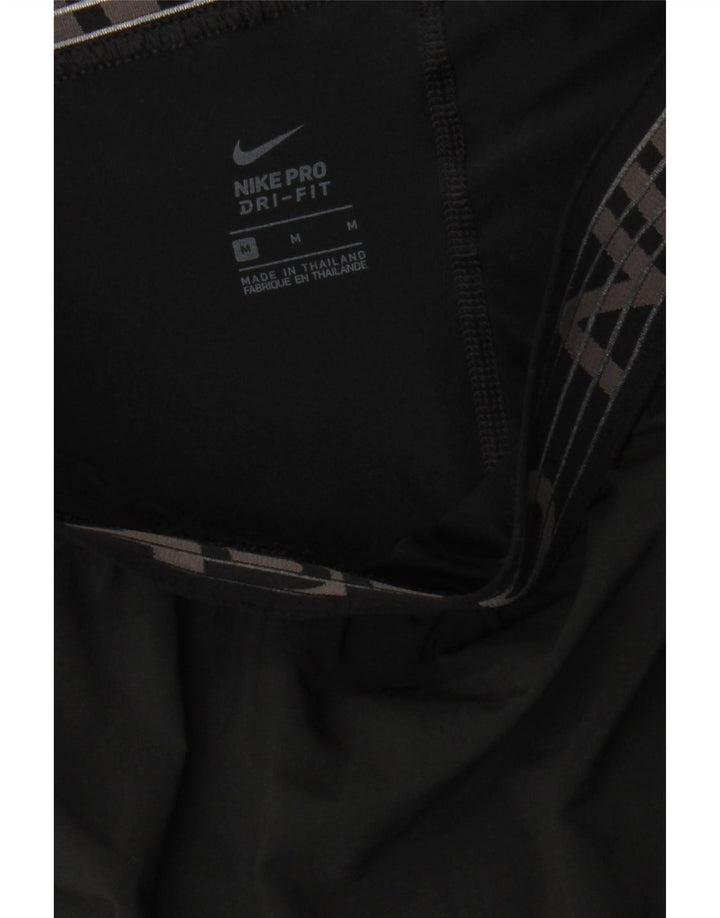 Nike - Pantalones cortos deportivos con gráficos para mujer, talla 40, talla M, color negro