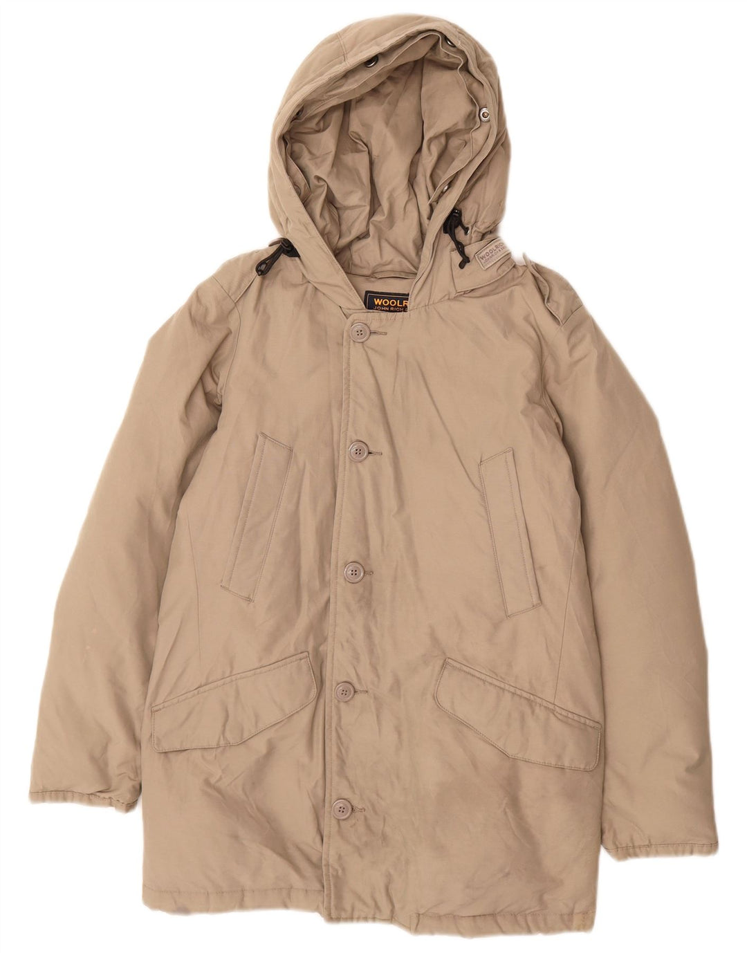 Woolrich Chaqueta acolchada con capucha para niño 9-10 años Nylon gris