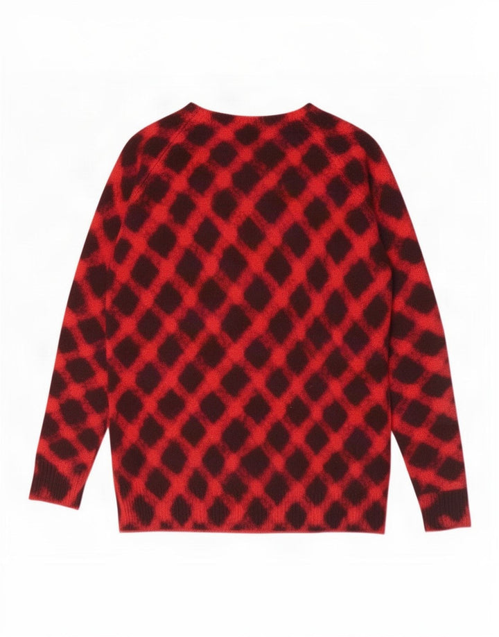 Marks & Spencer - Jersey de cuello redondo para mujer, talla 40, color rojo medio