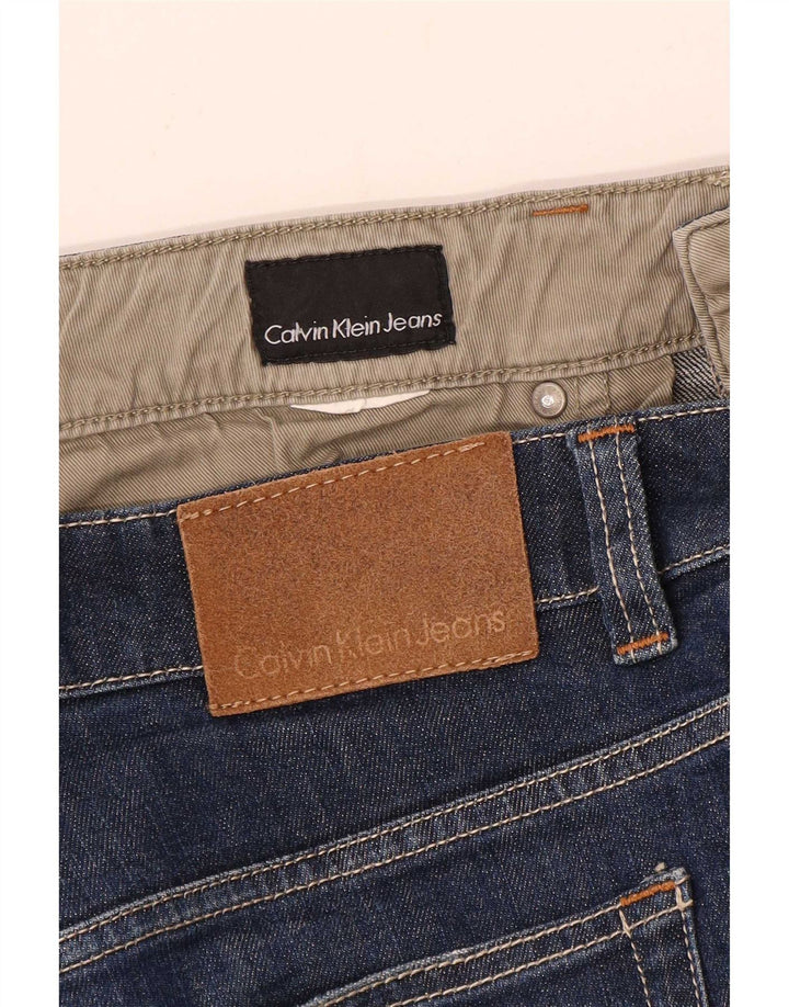 Vaqueros rectos Calvin Klein para hombre W34 L30 azul