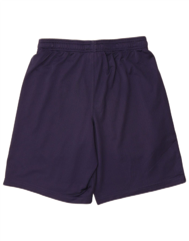 Under Armour Pantalones cortos deportivos Heat Gear para hombre Poliéster azul marino mediano