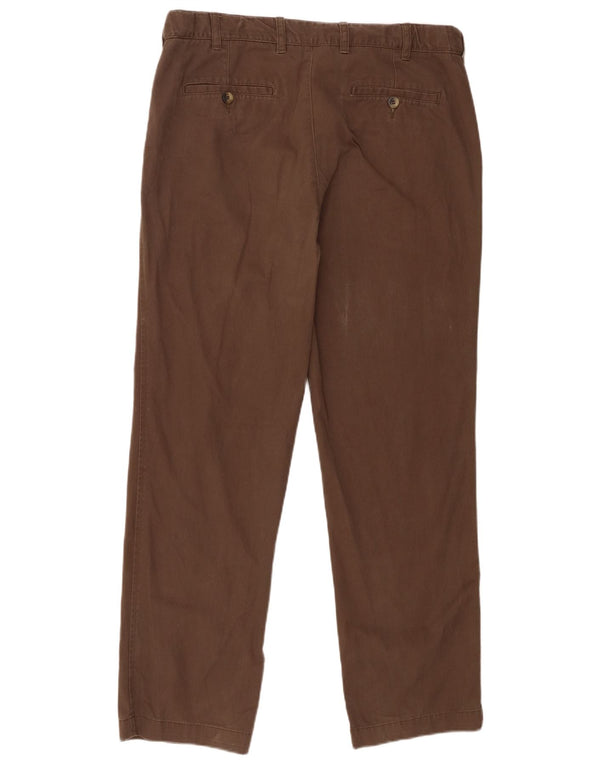 James Pringle Pantalón chino recto para hombre W38 L31 Algodón marrón