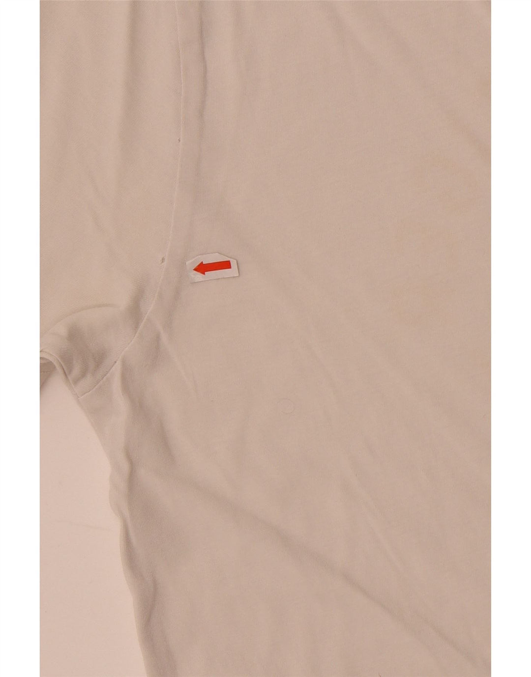 Tommy Hilfiger Camiseta gráfica para hombre Top Medium White Cotton