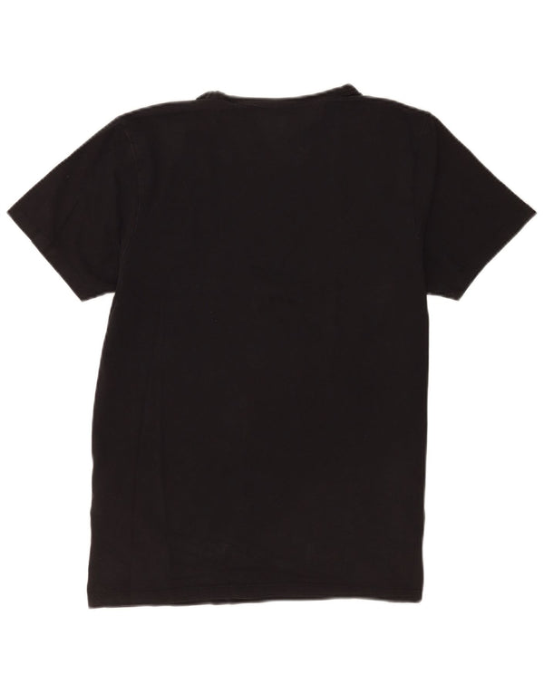 Jack & Jones - Camiseta para hombre, talla grande, color negro, algodón