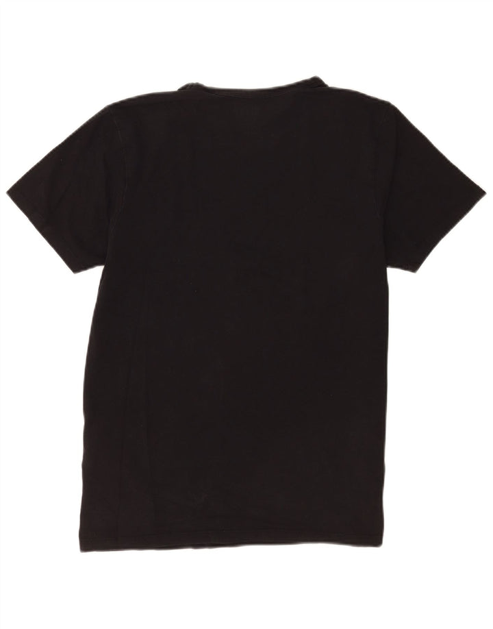 Jack & Jones - Camiseta para hombre, talla grande, color negro, algodón