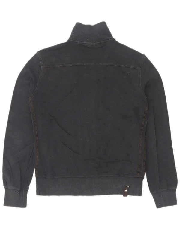 Adidas - Chaqueta de chándal para mujer, talla 40, XL, algodón negro