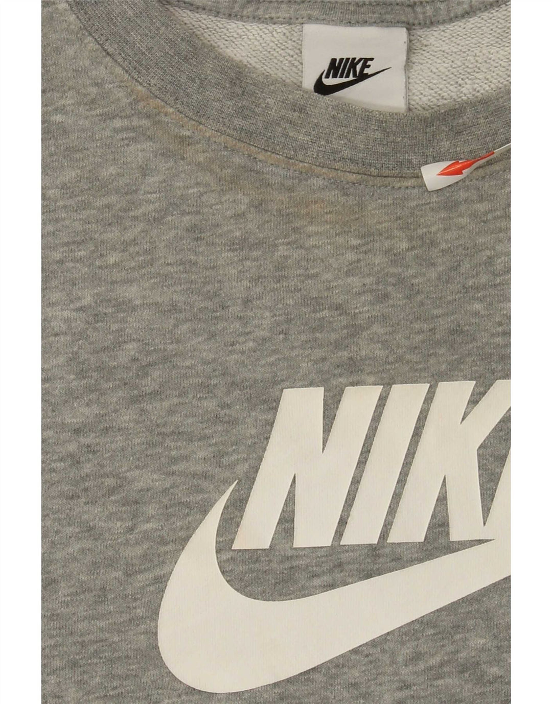 Nike Sudadera extragrande con gráfico para mujer UK 40 XL Gris moteado