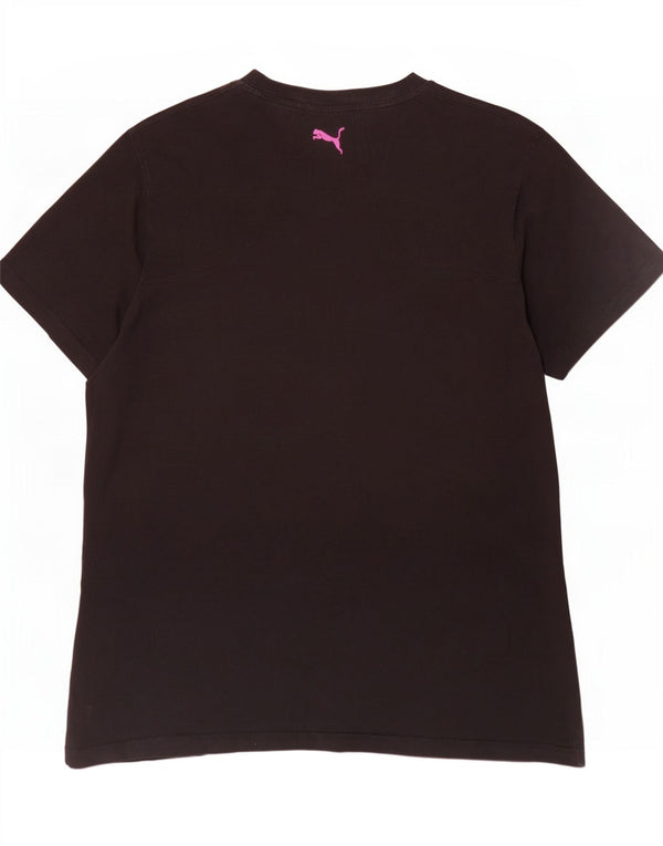 Puma Camiseta gráfica para hombre Top 2XL Negro