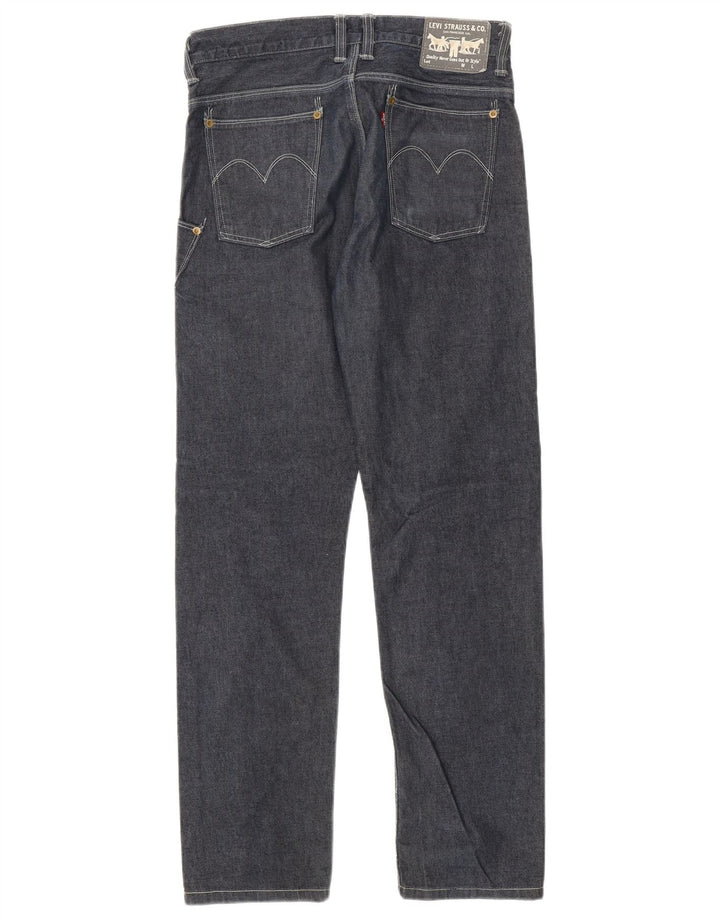 Vaqueros rectos Levi's para hombre W29 L34 Algodón azul marino