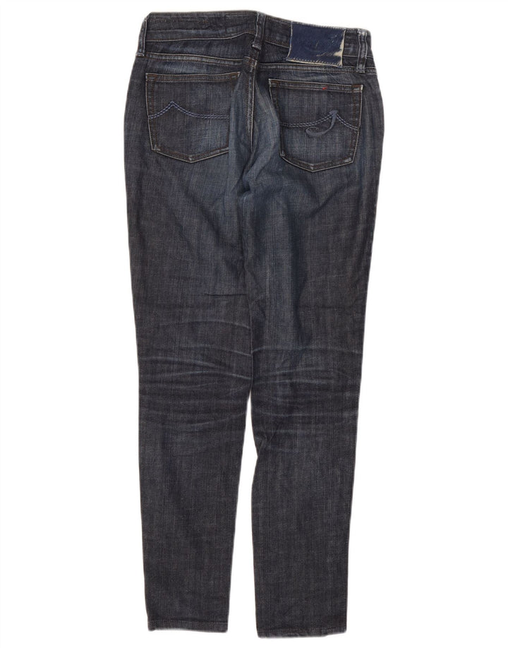 Jacob Cohen Vaqueros ajustados para mujer W27 L28 Algodón azul