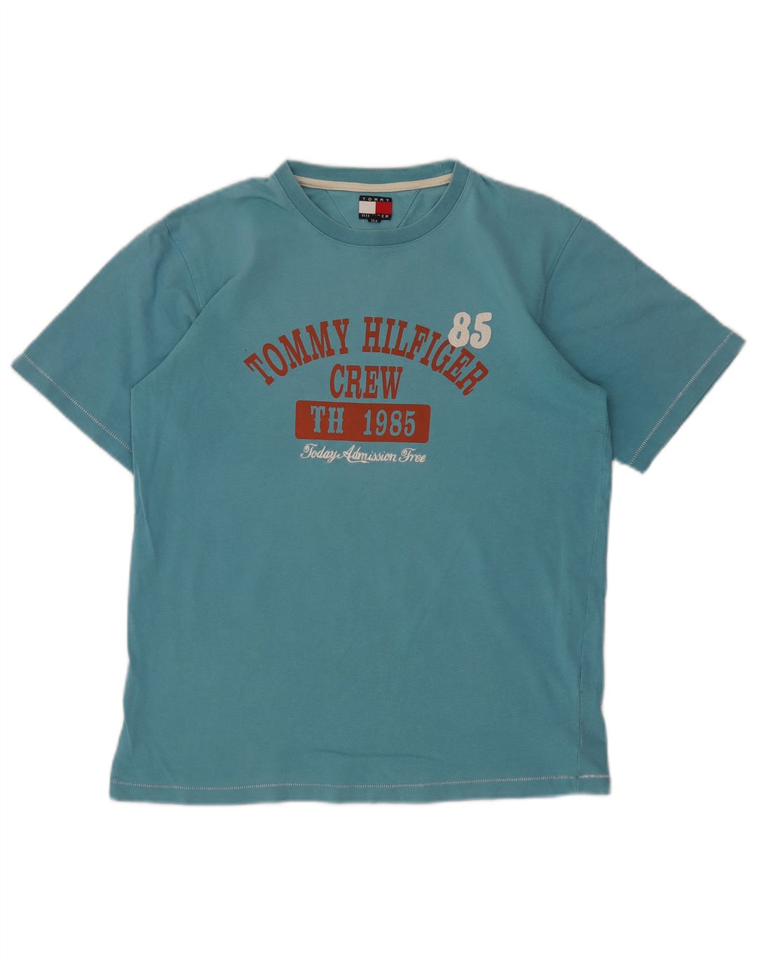 TOMMY HILFIGER Camiseta gráfica para niño 13-14 años Azul Algodón