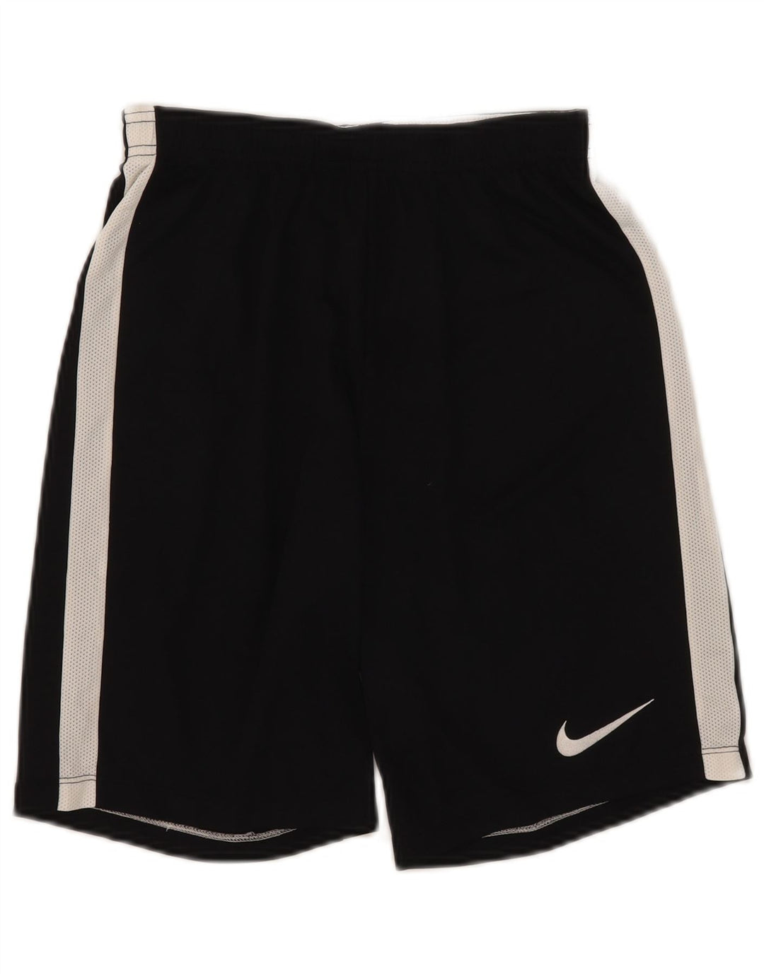 Nike - Pantalones cortos deportivos Dri Fit para hombre, poliéster color block, color negro, pequeño