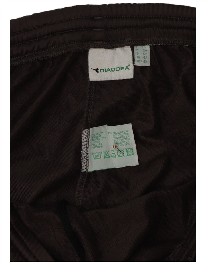 DIADORA Pantalón cargo de chándal para hombre 2XL Marrón Colorblock Poliéster