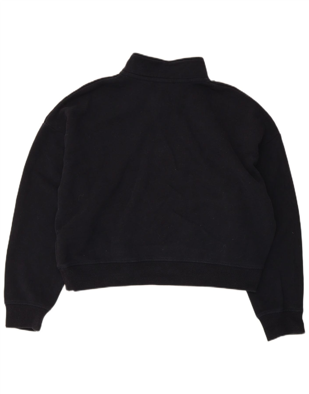 Superdry Mujer Oversize Crop Sudadera Jumper UK 46 Large Azul Marino
