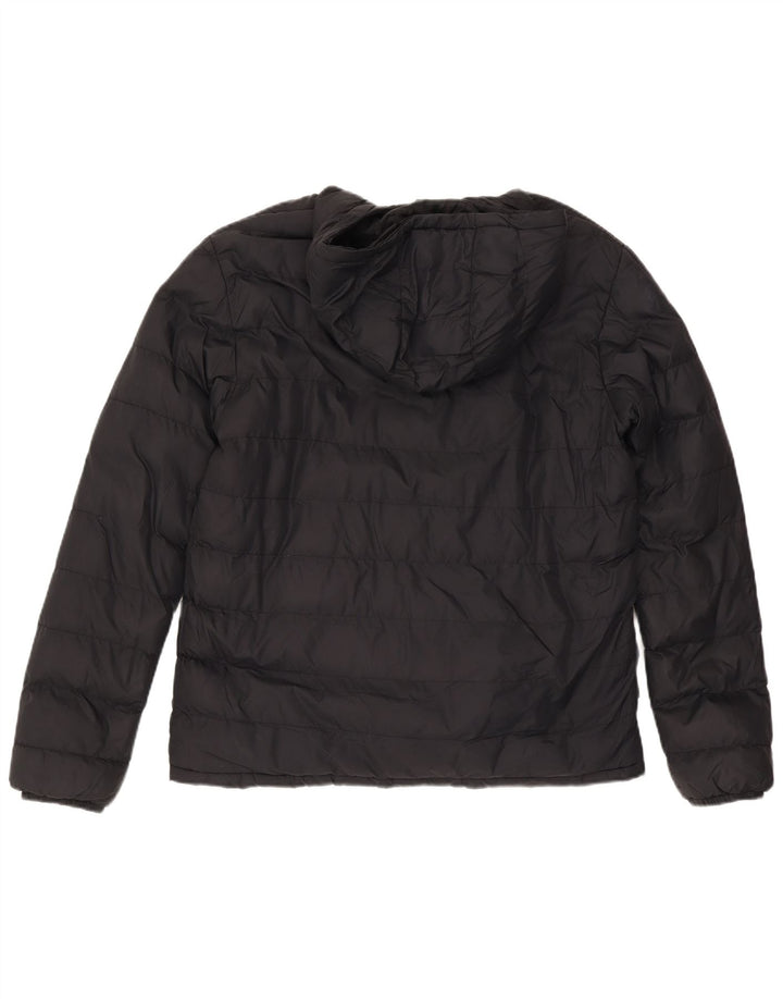 Chaqueta acolchada con capucha para hombre Mountain Warehouse UK 40 Large Nylon negro