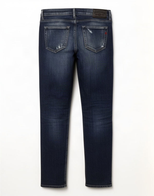 Vaqueros pitillo desgastados Katewin para mujer de Replay W25 L28 Algodón azul