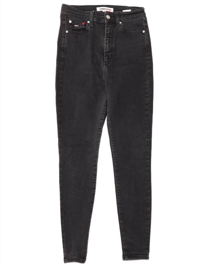 TOMMY HILFIGER Vaqueros pitillo para mujer W28 L30 Algodón negro