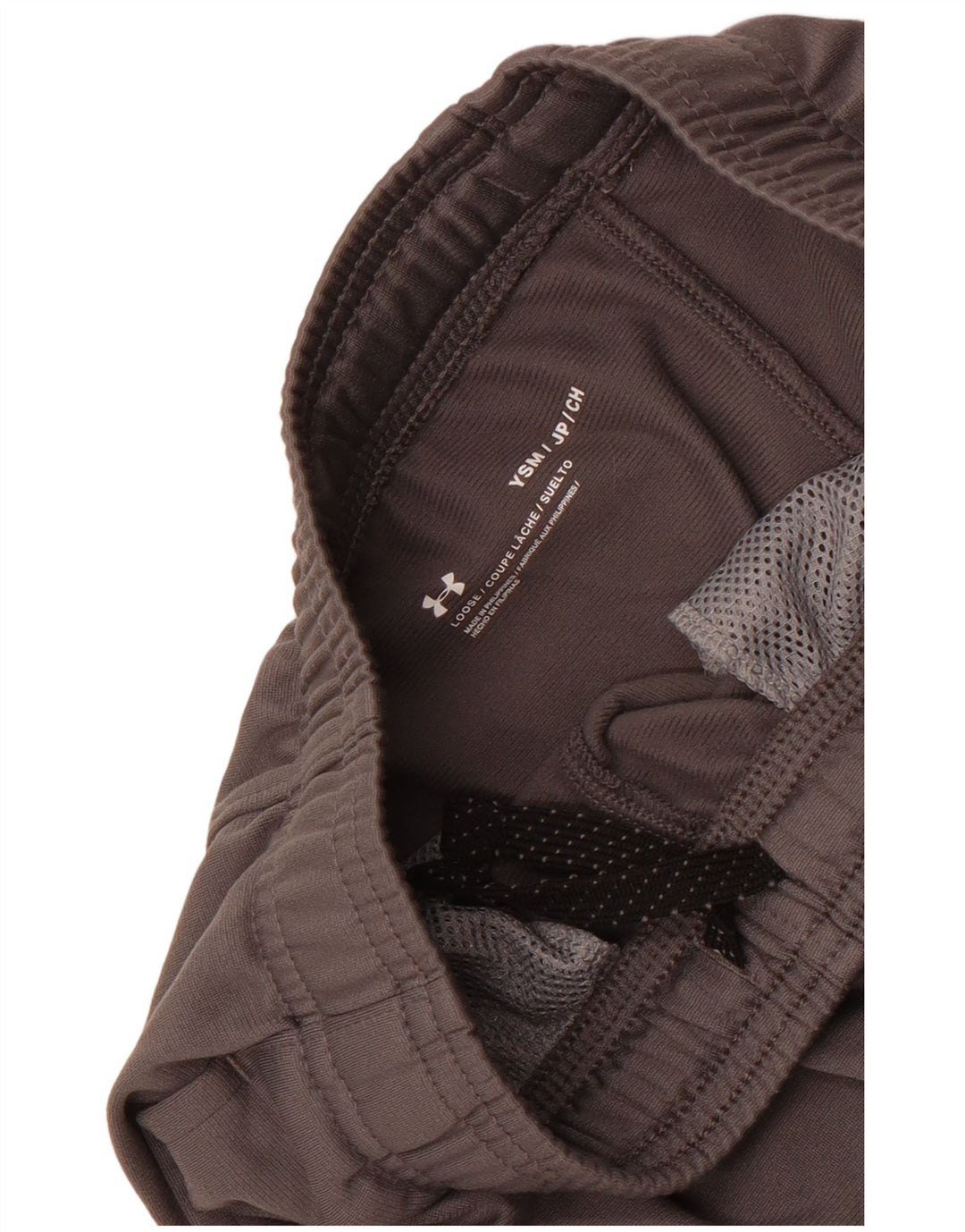 Under Armour Pantalones de chándal para niño 7-8 años Small Gris Colorblock