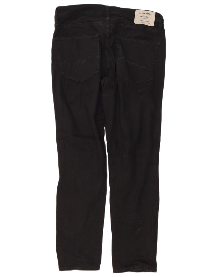 Jack & Jones Tim Slim Jeans para Hombre W32 L32 Algodón Negro