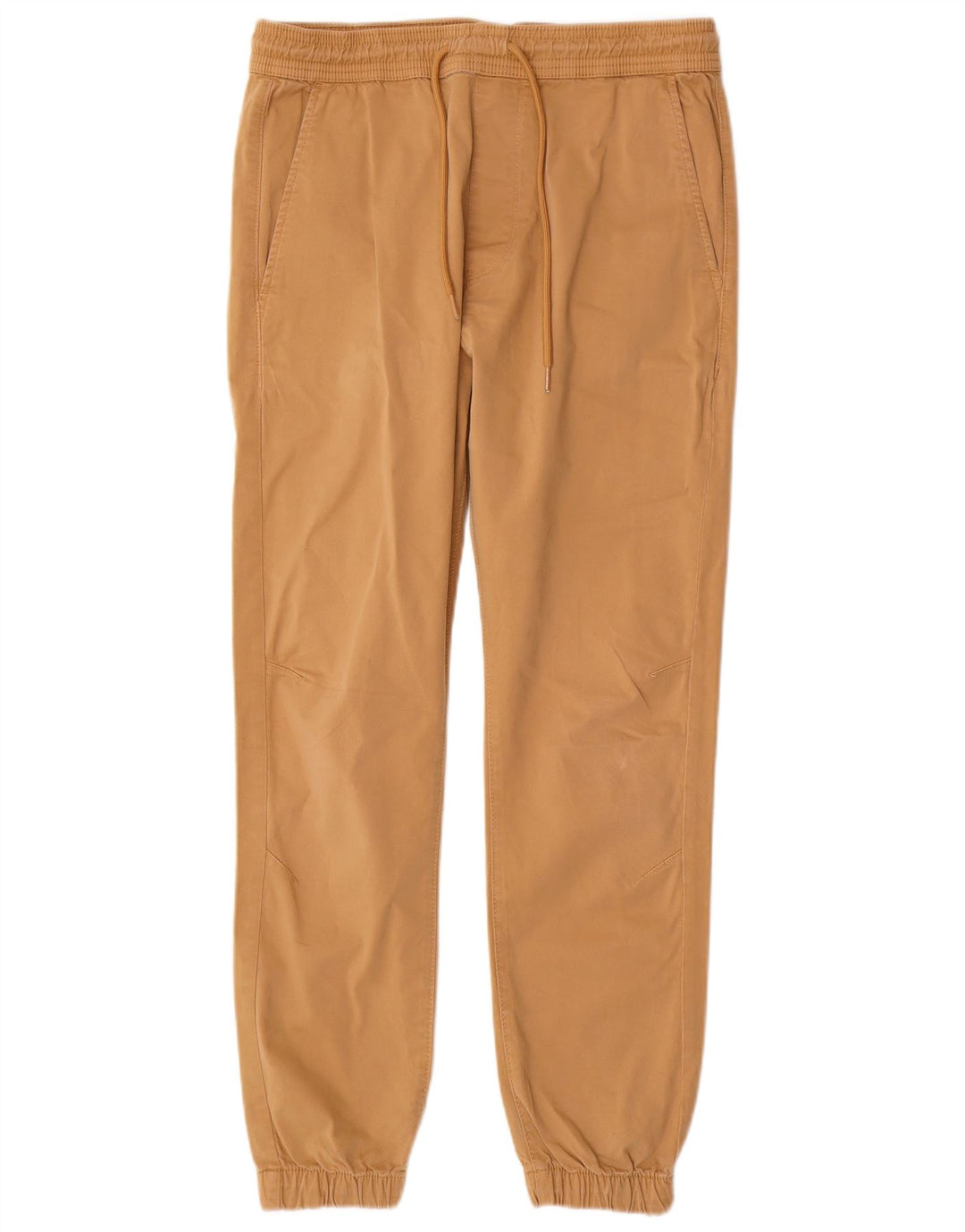 Zara Hombre Joggers Pantalones Casuales Medianos W32 L28 Beige