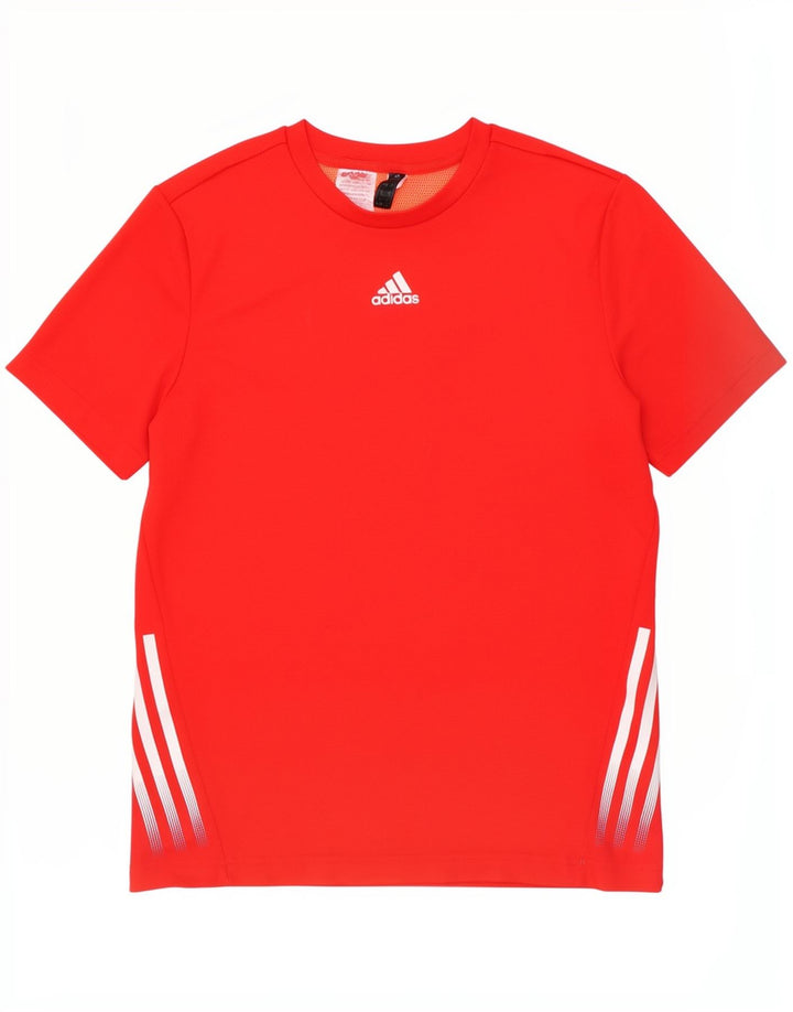 Adidas Camiseta Niño Top 13-14 Años Rojo Poliéster