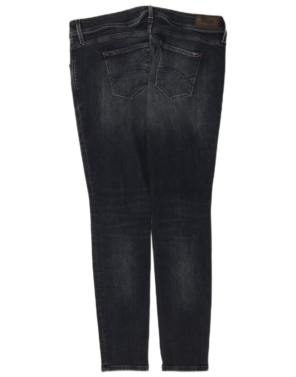 Tommy Hilfiger Vaqueros pitillo de talle medio para mujer W30 L32 Algodón azul marino