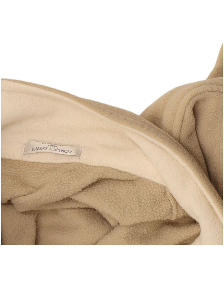 Marks & Spencer Chaqueta Polar St. Michael para Mujer UK 40 XL Beige
