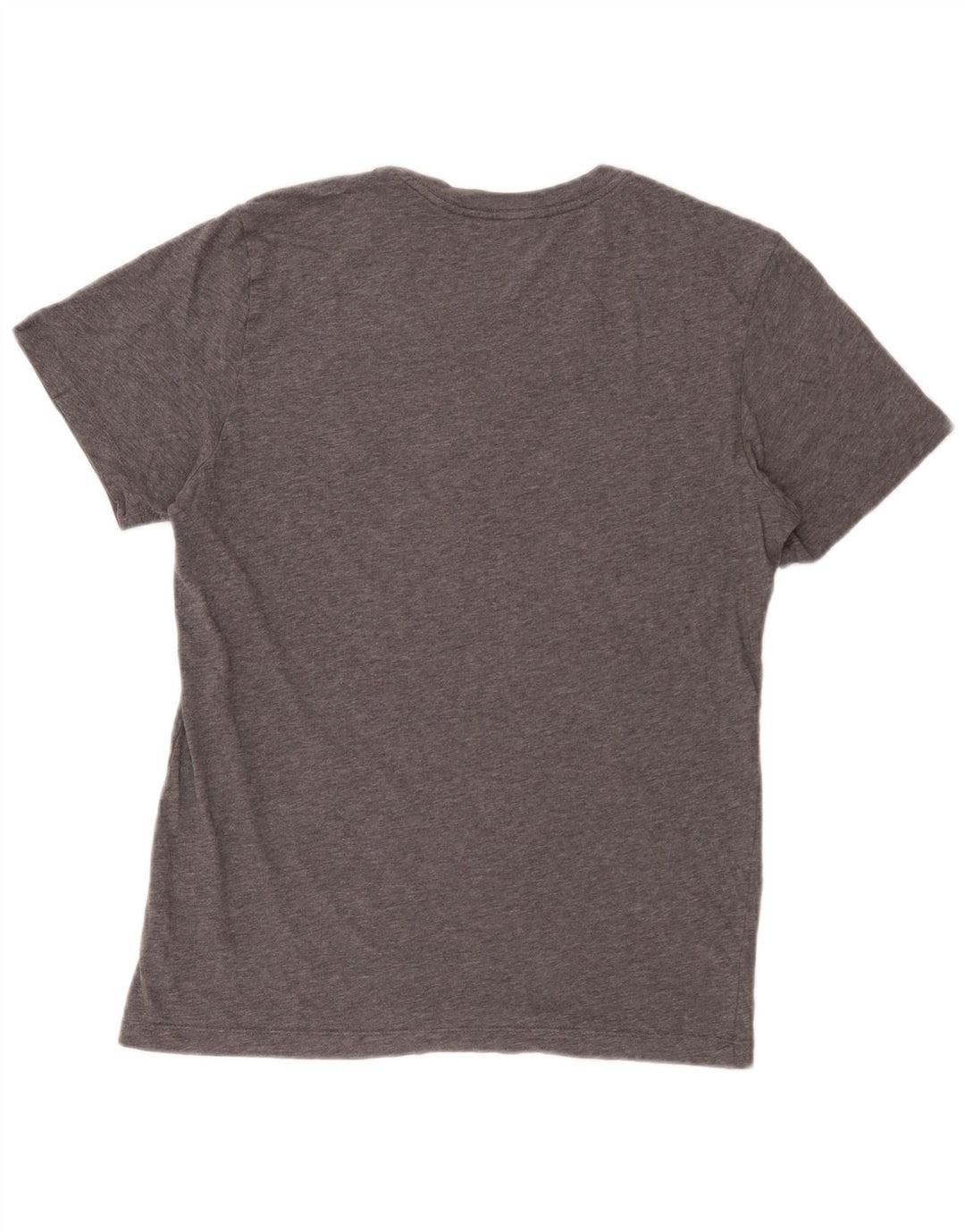 Nike Dri Fit Graphic Camiseta para hombre, talla pequeña, algodón gris