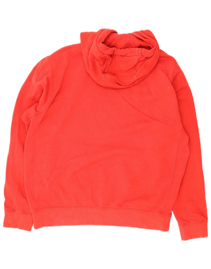 Nike - Sudadera con capucha para hombre, color rojo medio, algodón