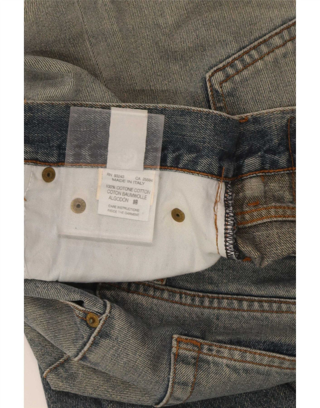 Diesel Vaqueros Rectos Para Hombre W33 L35 Algodón Azul
