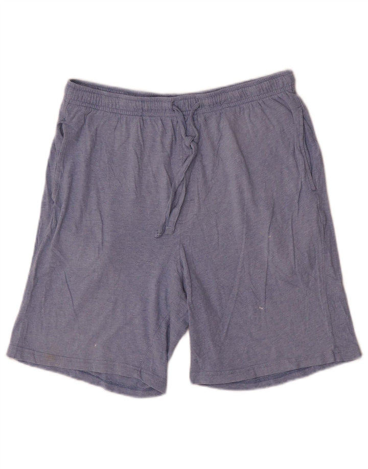 Pantalones cortos deportivos Marks & Spencer para hombre azul medio