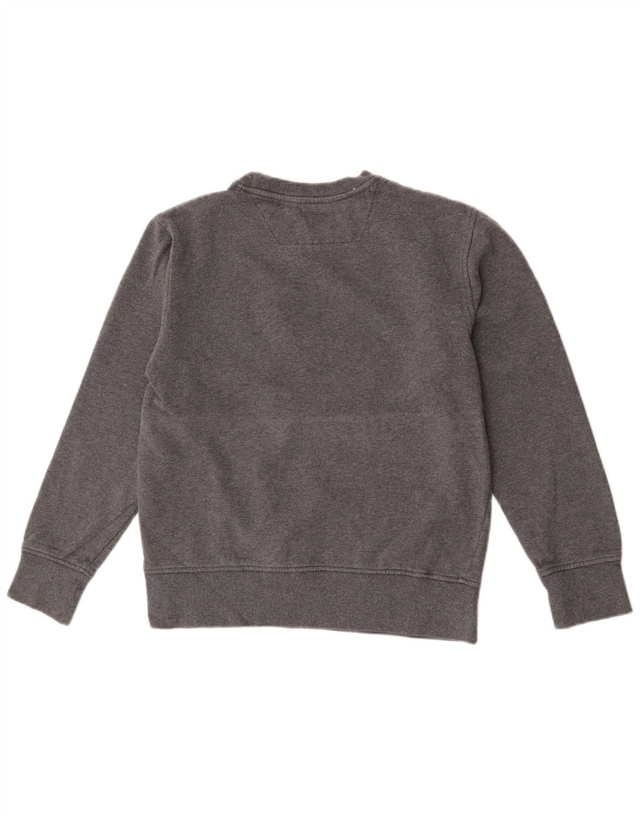 DC Hombre Sudadera Jumper Small Gris Colorblock Algodón