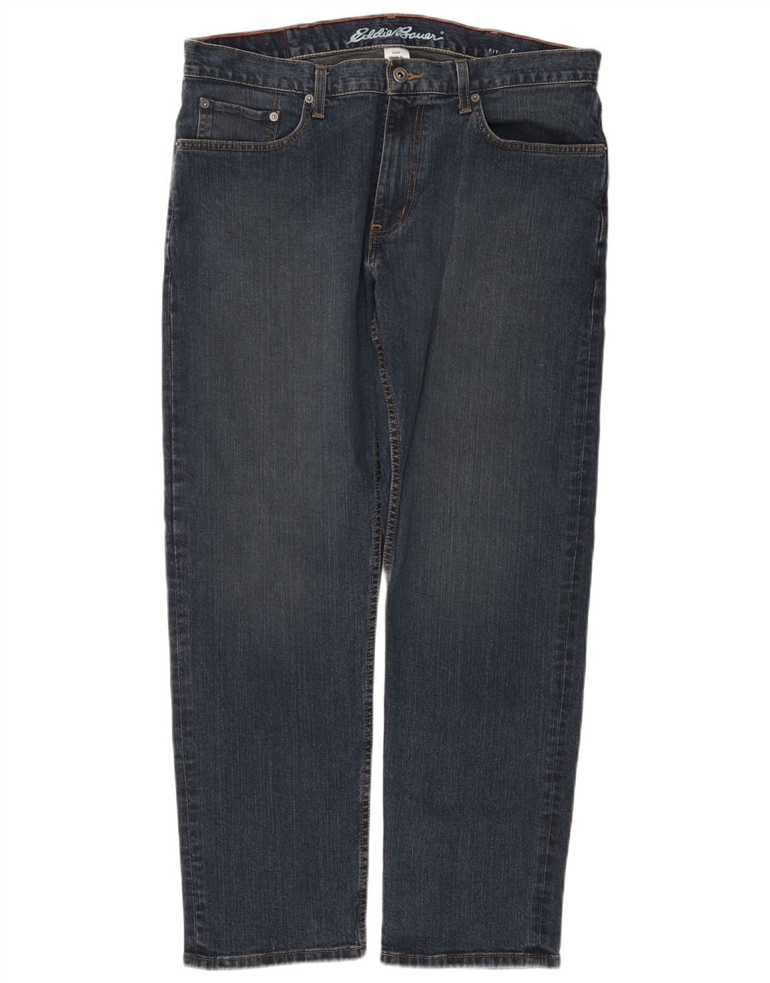 EDDIE BAUER Vaqueros rectos para hombre W36 L30 Azul