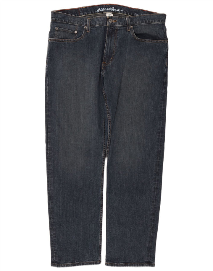EDDIE BAUER Vaqueros rectos para hombre W36 L30 Azul